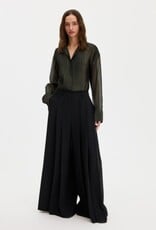 Filippa K Pleated Stand Collar Shirt