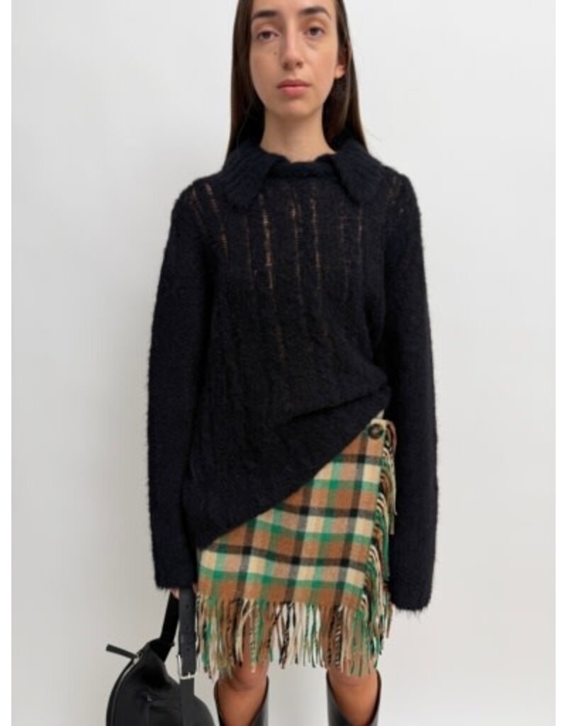 Rodebjer Aera Check Fringe
