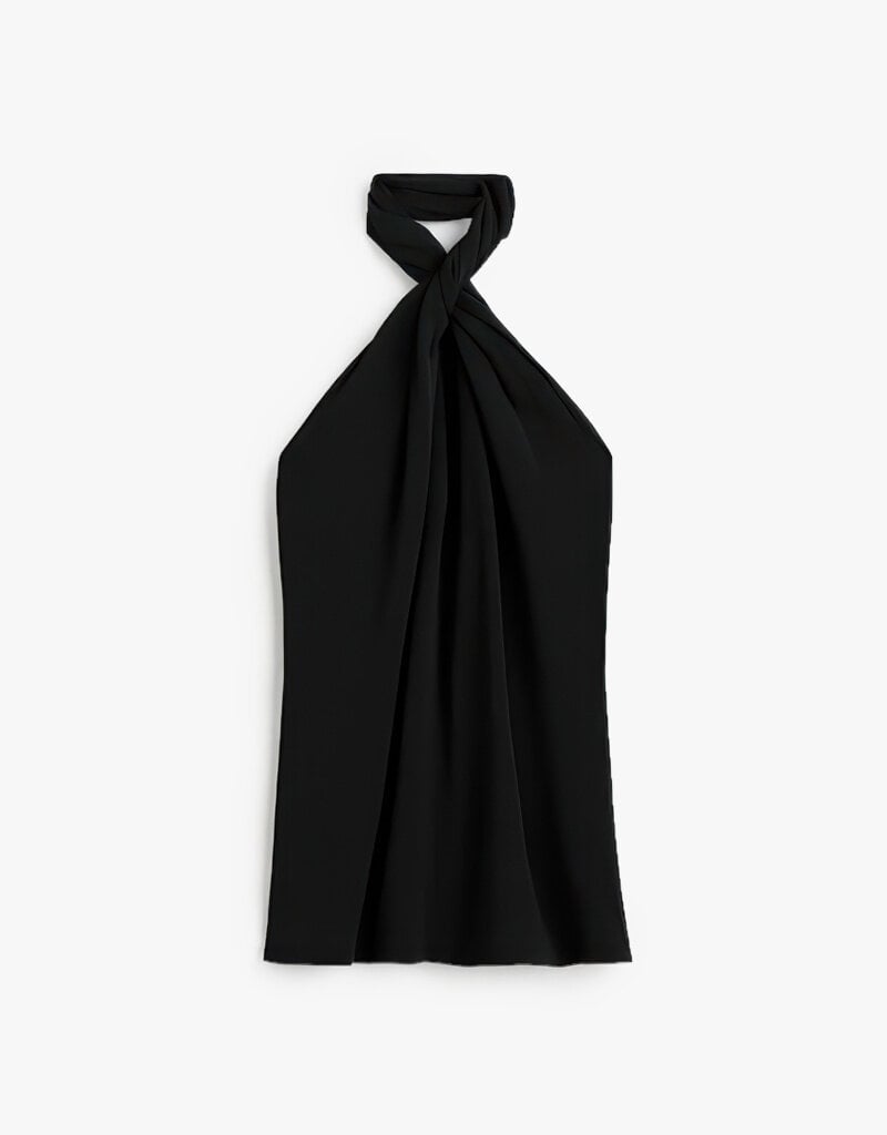Toteme Twisted Jersey Halter Top