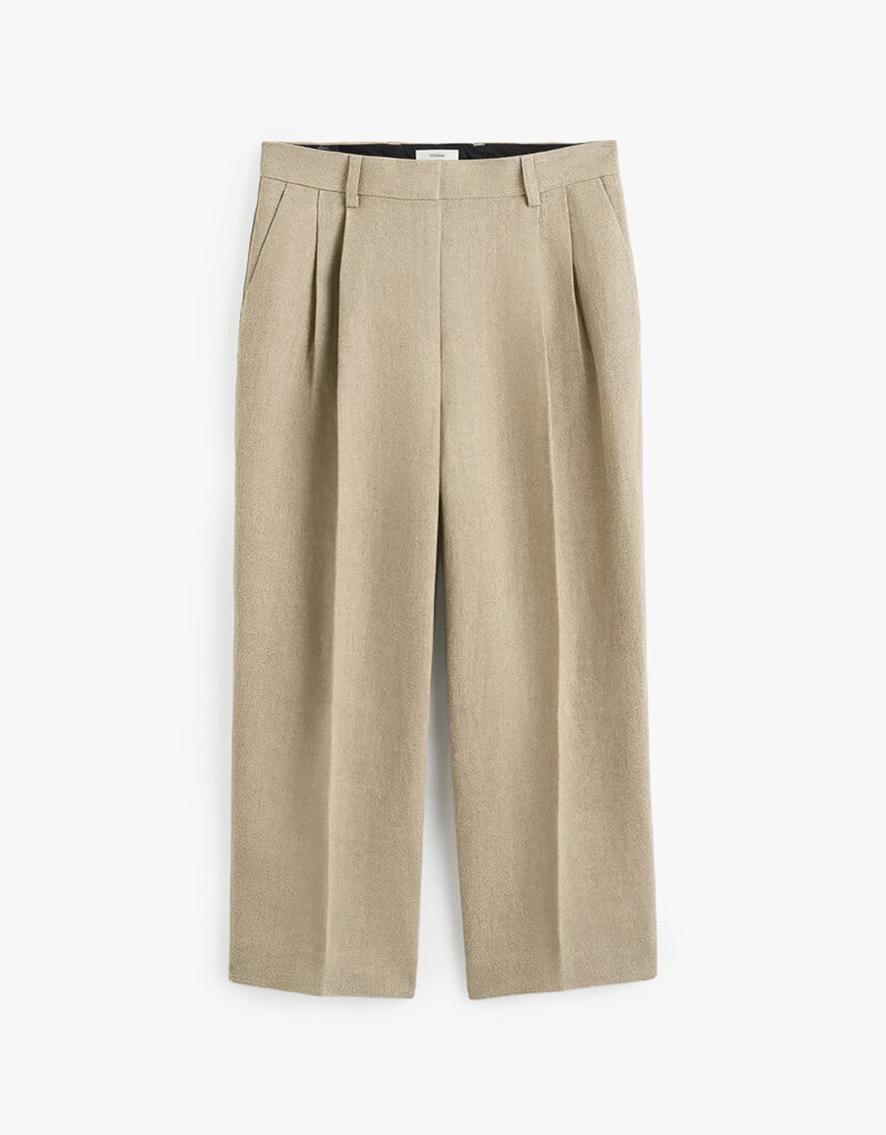 Toteme Double-Pleat Linen Trousers