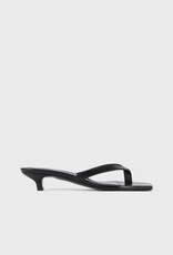 Toteme Leather Heeled Flip Flops