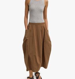 Tibi Nylon Lantern Skirt