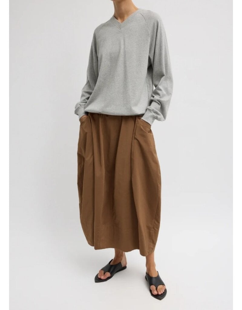 Tibi Nylon Lantern Skirt