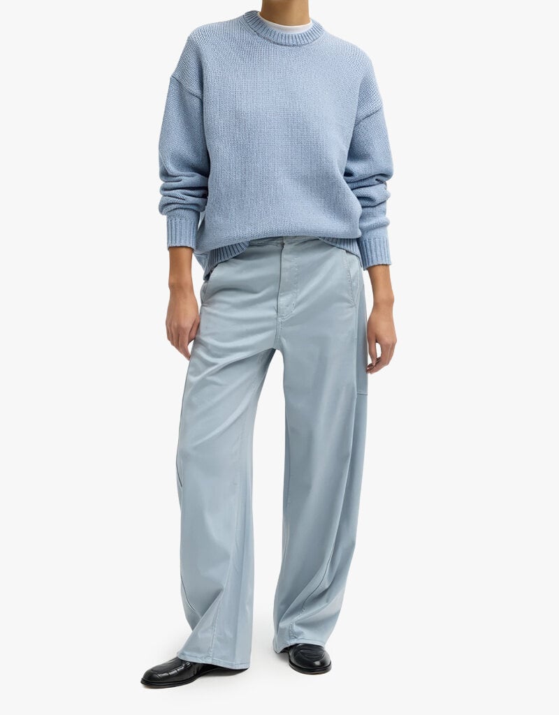 Tibi Reactive Garment Dyed Stretch Twill Sid Pant