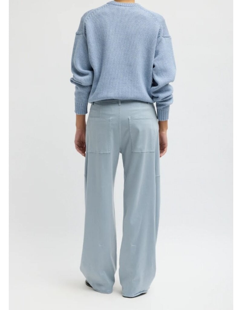Tibi Reactive Garment Dyed Stretch Twill Sid Pant