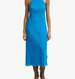 Tibi The Crinkle Slip Midi Bias Dress