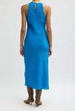 Tibi The Crinkle Slip Midi Bias Dress