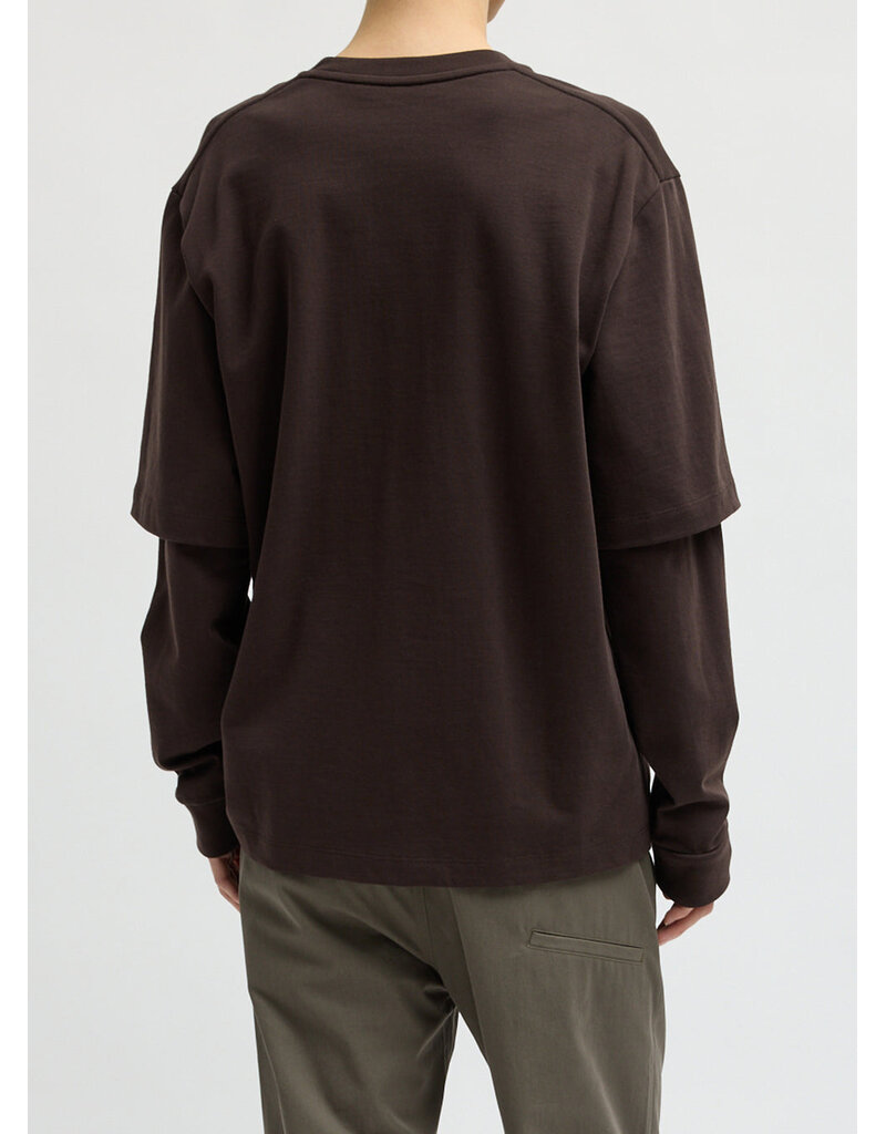 Tibi Perfect T Unisex Double Layer Long Sleeve T