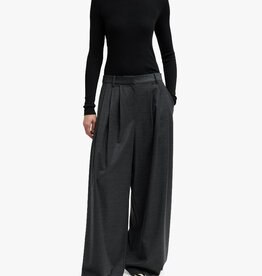 Tibi Cozy Flannel Triple Pleat Pant