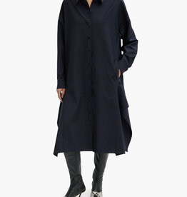 Tibi Tropical Wool Shirtdress