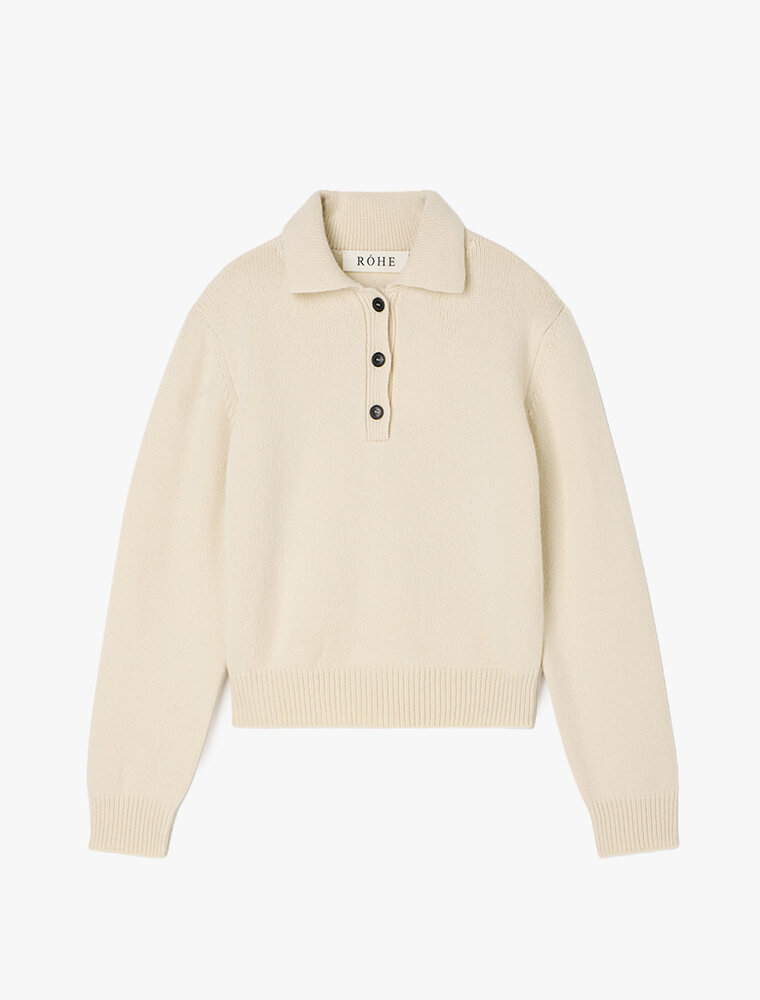 Róhe Wool Cashmere Polo