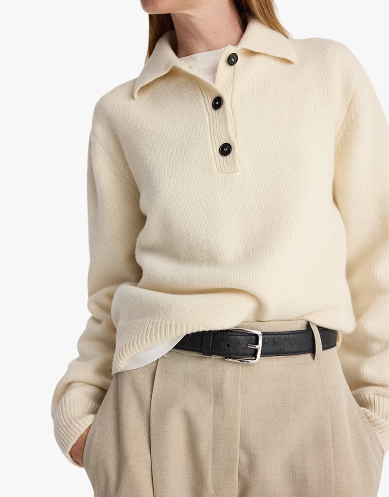 Róhe Wool Cashmere Polo