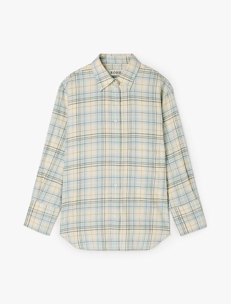 Róhe Flannel Check Overshirt