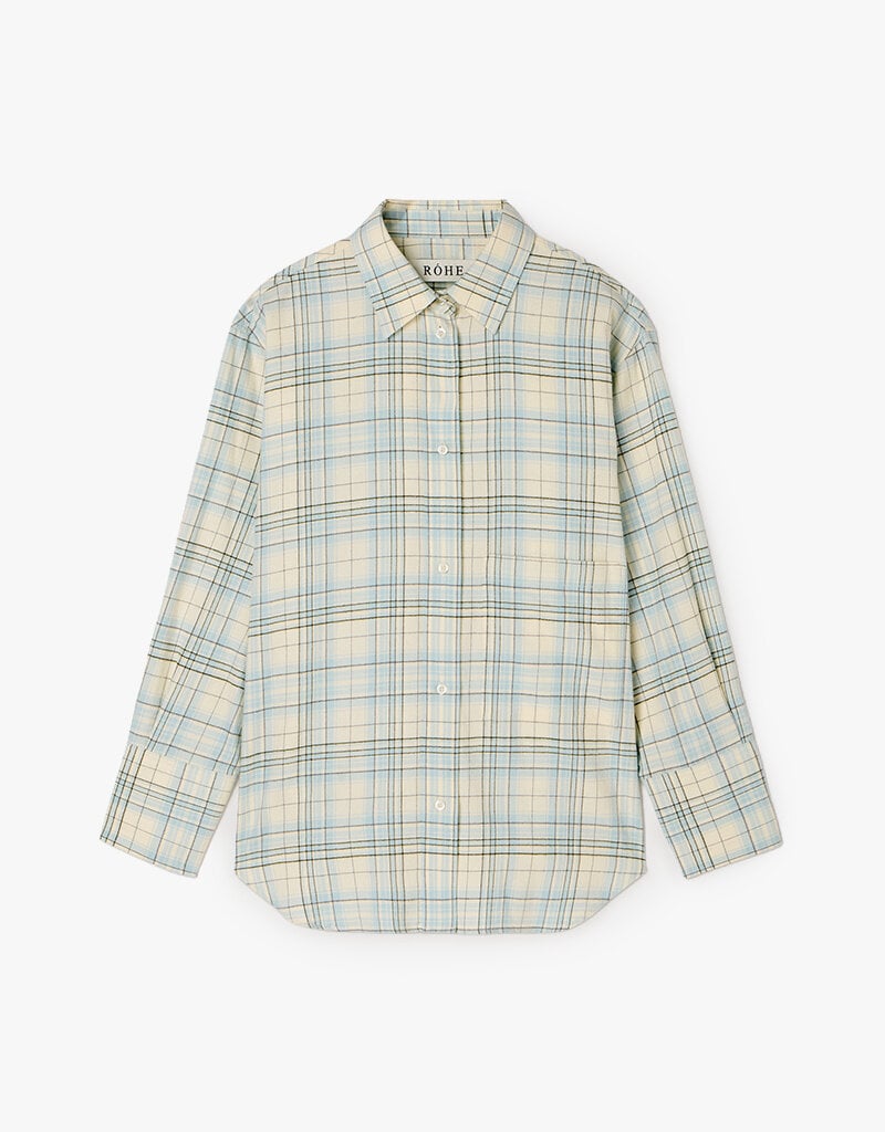 Róhe Flannel Check Overshirt