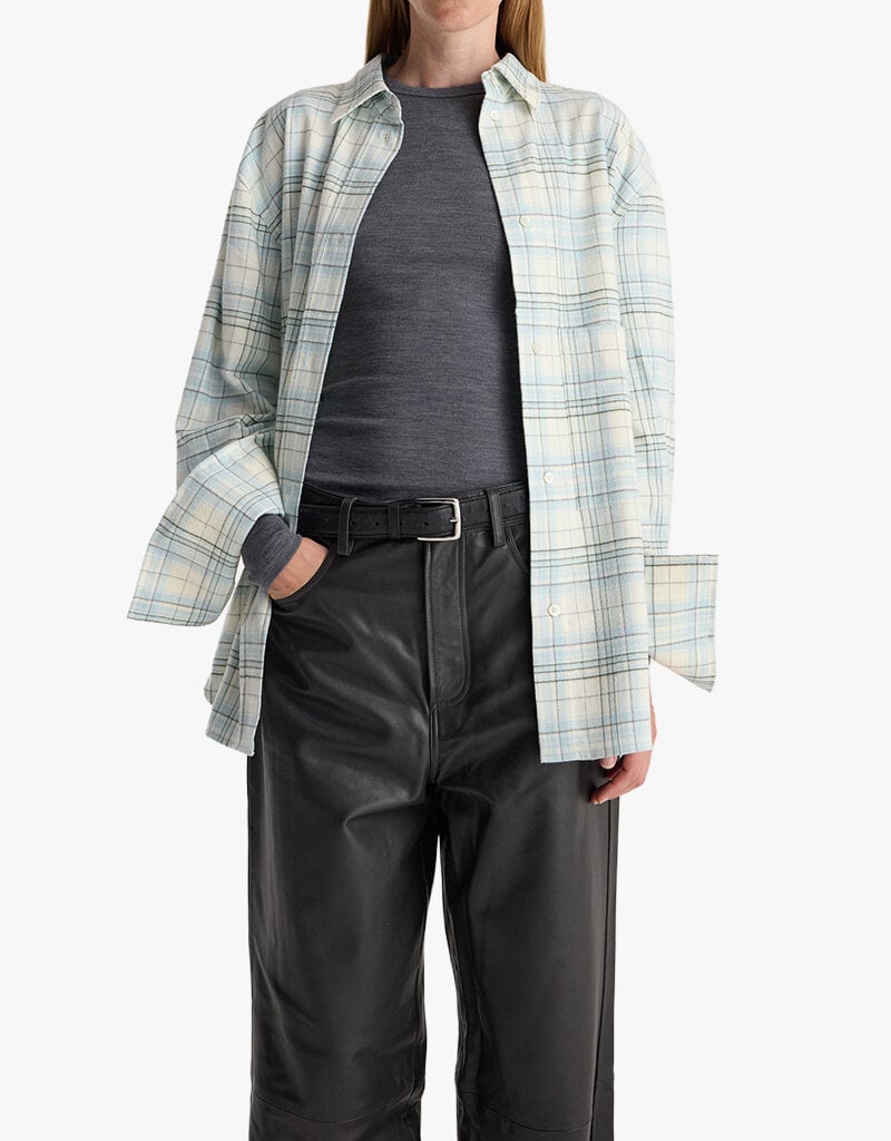 Róhe Flannel Check Overshirt