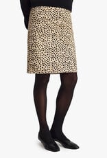 Róhe Cheetah Pony Hair Skirt
