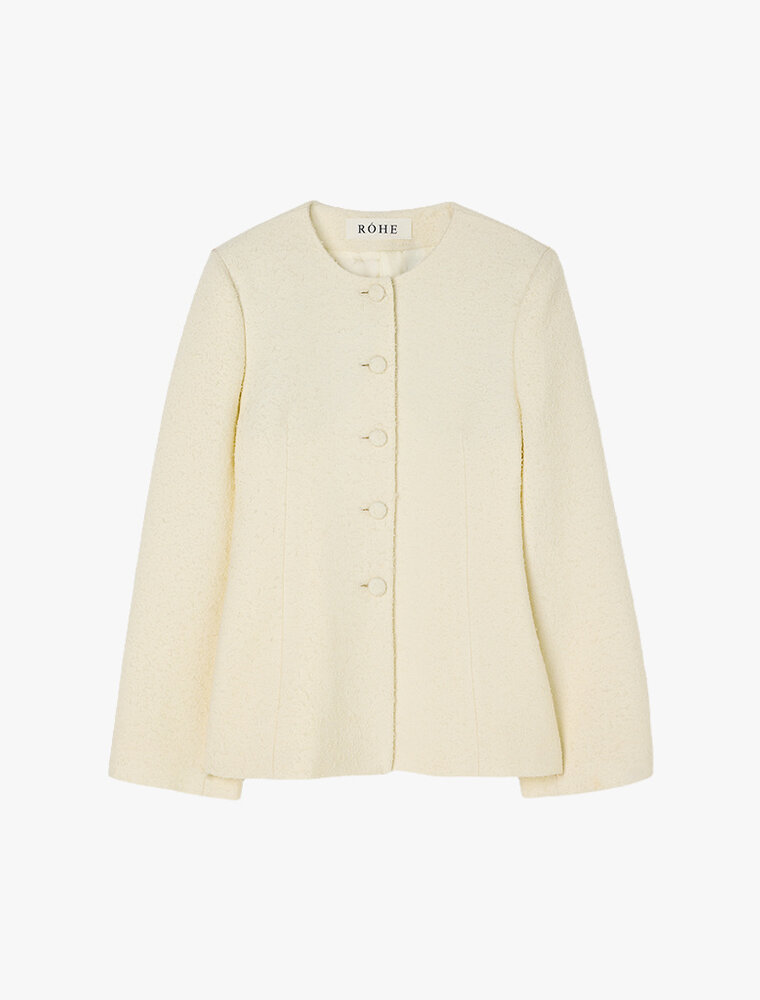 Róhe Boucle Shaped Blazer
