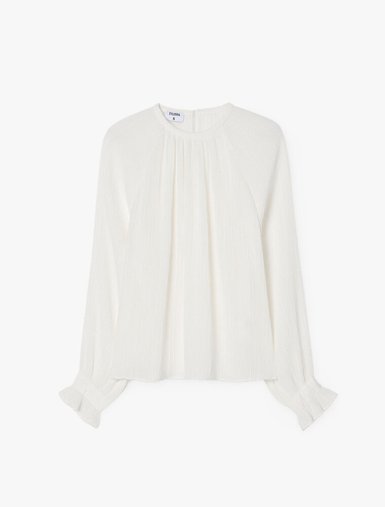 Filippa K Plissé Raglan Blouse