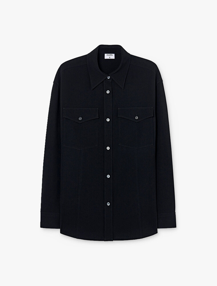 Filippa K Draped Hourglass Overshirt
