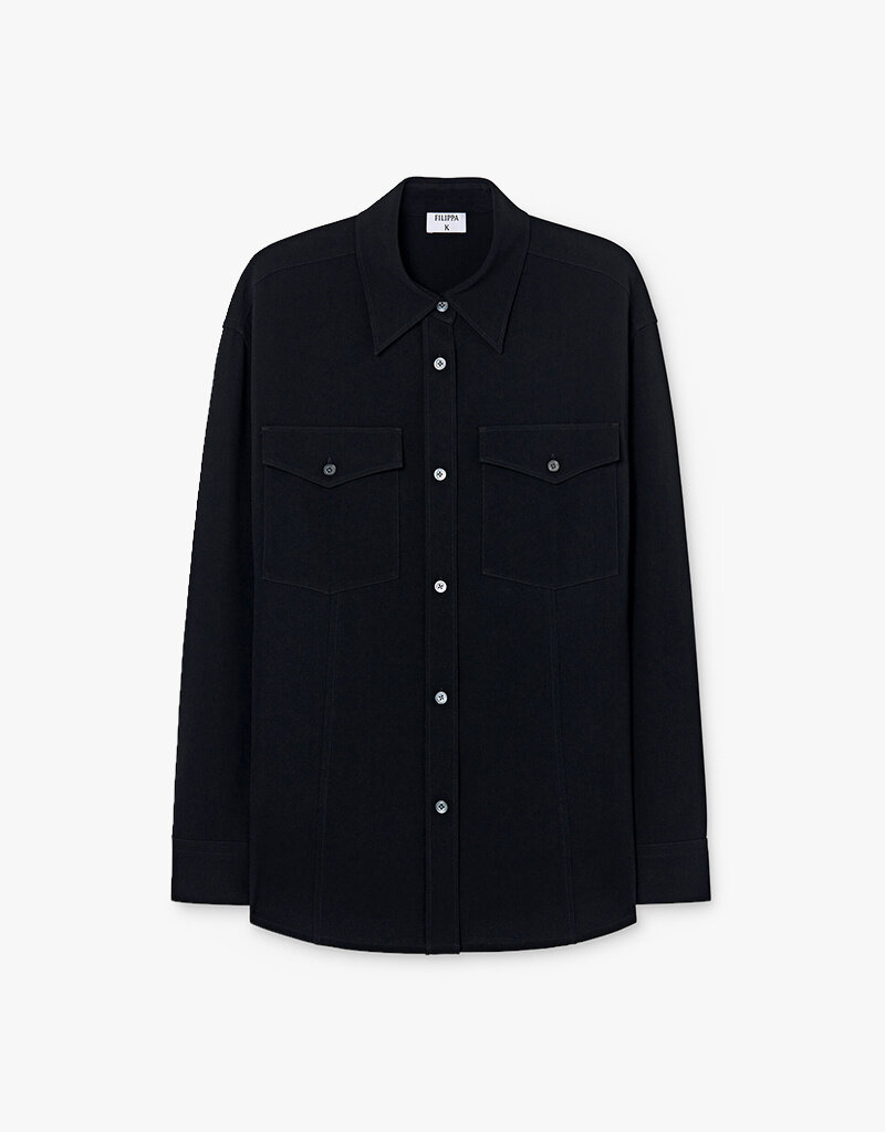 Filippa K Draped Hourglass Overshirt