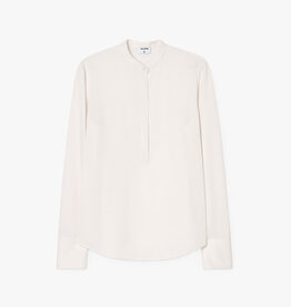 Filippa K Half Placket Stand Collar Blou