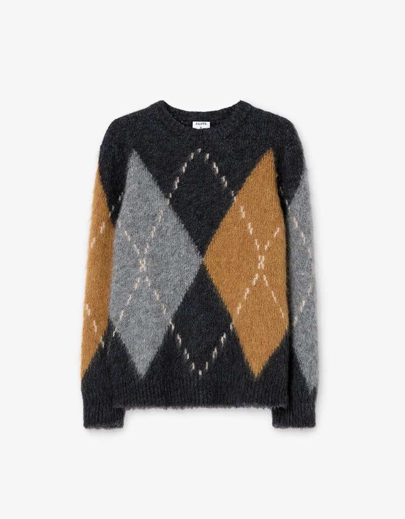 Filippa K Alpaca Check Sweater