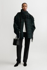 Toteme Fringed scarf jacket