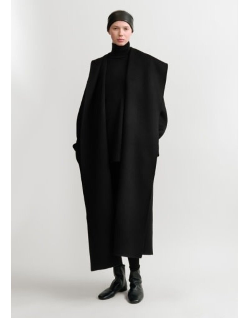 Toteme Hoodie belted coat