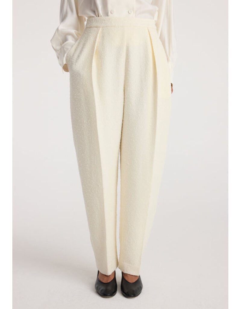 Róhe Puck Sculptural Boucle Tailored Trousers