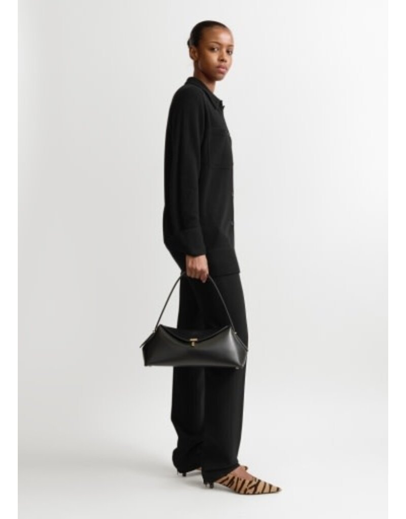Toteme T-lock leather shoulder