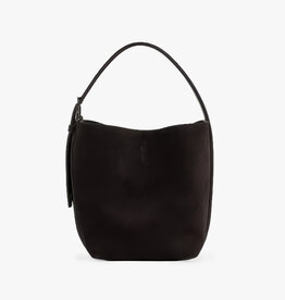 Toteme Small Belted suede tote