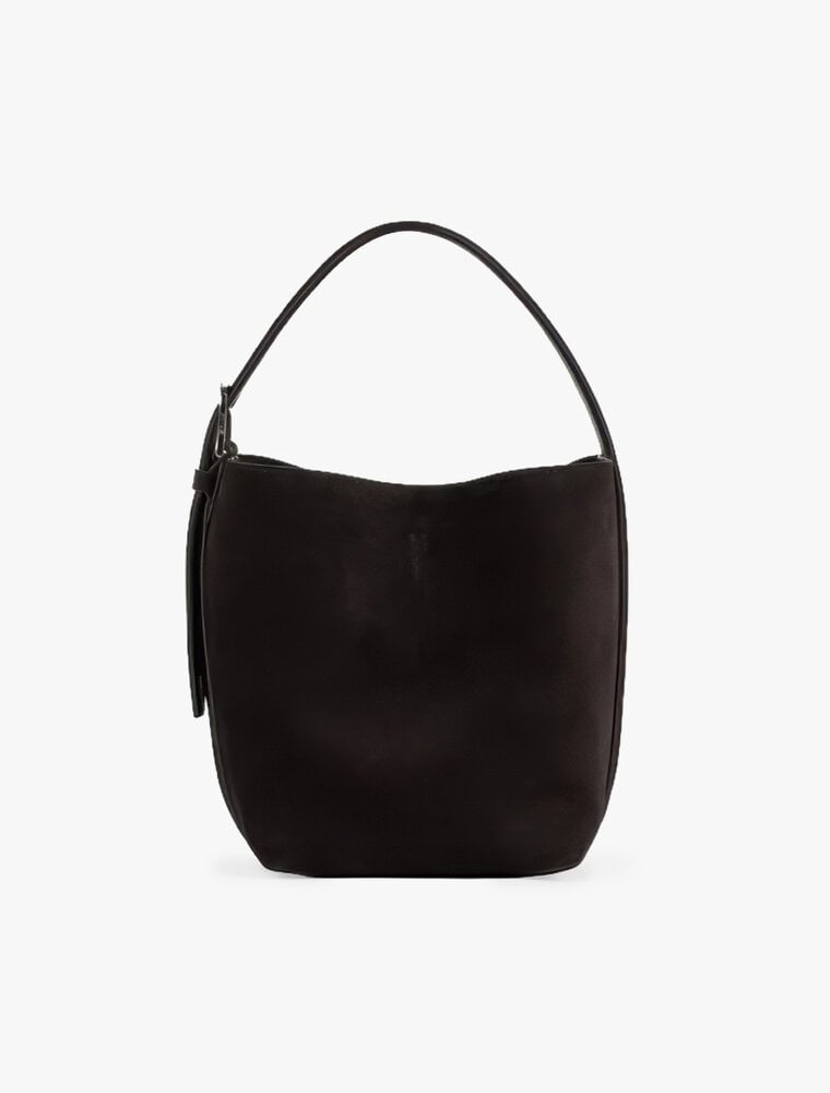Toteme Small Belted suede tote