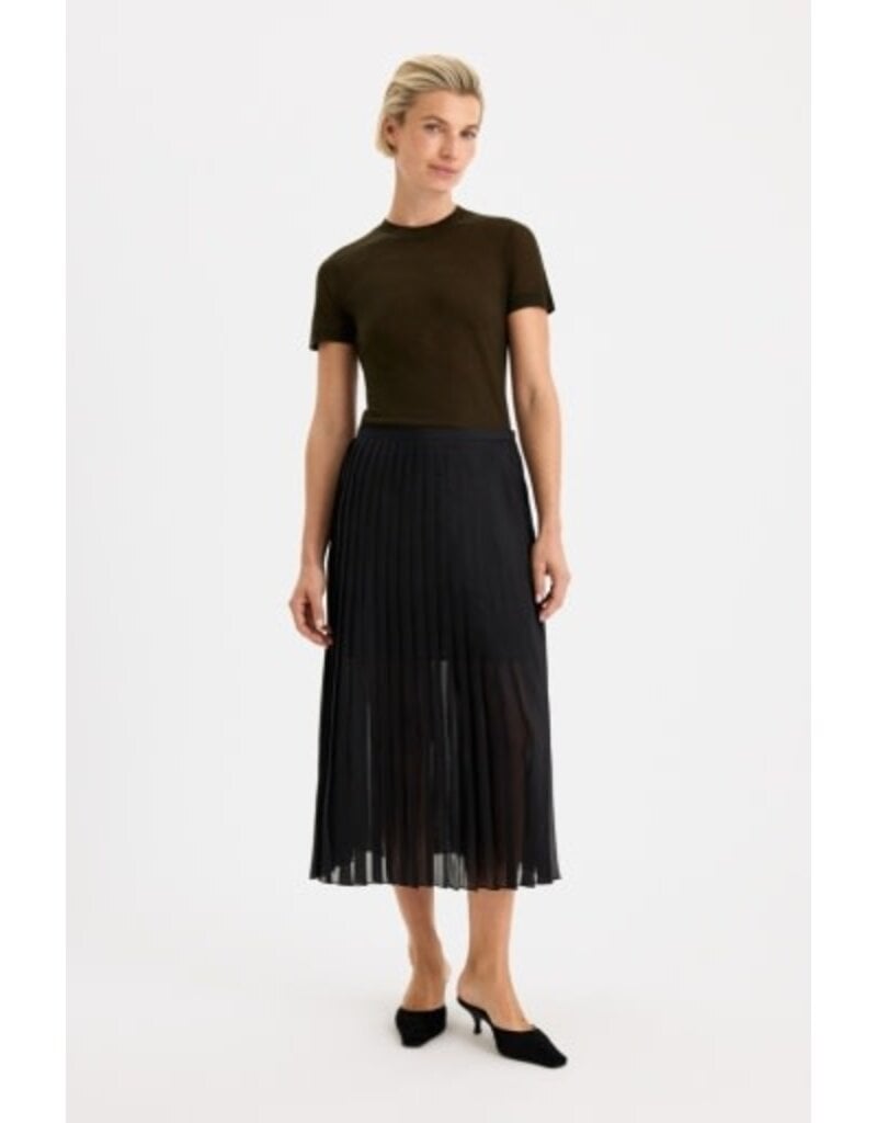 Filippa K Sheer Plissé Skirt