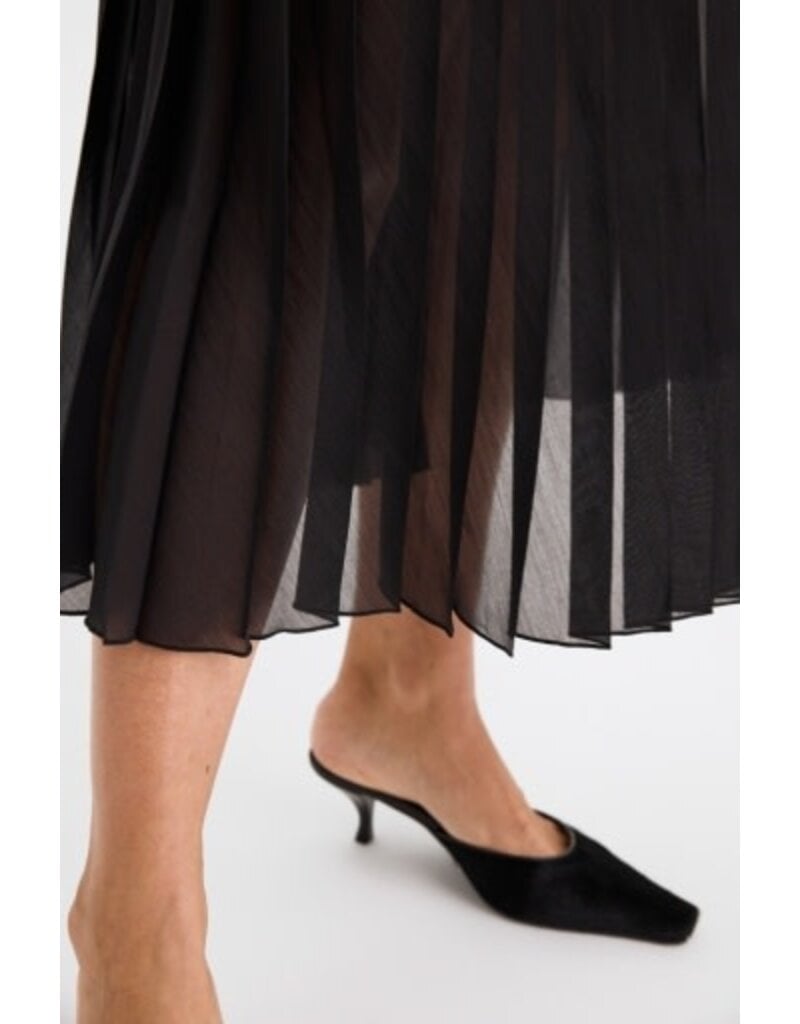 Filippa K Sheer Plissé Skirt