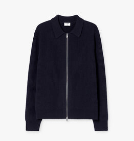 Filippa K Ribbed Wool Zip Cardigan