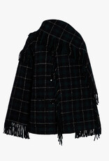 Toteme Fringed scarf jacket