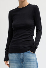 Tibi Tissue Cashmere Crewneck Pullover