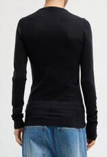 Tibi Tissue Cashmere Crewneck Pullover