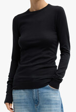 Tibi Tissue Cashmere Crewneck Pullover