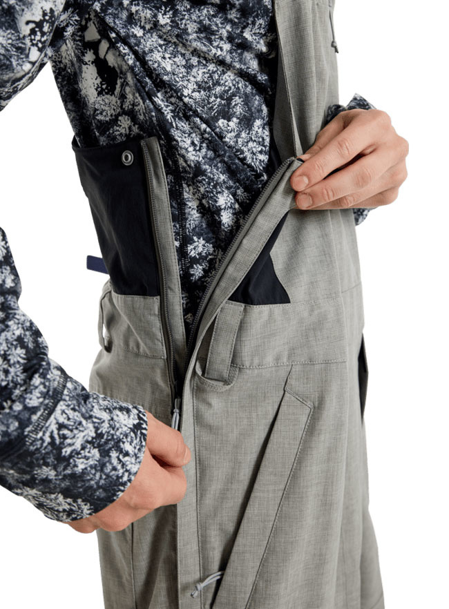 BURTON SNOWDIAL BIB SHARKSKIN