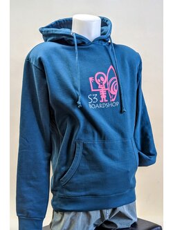 S3 S3 SKULL SURFER HOOD BLUE