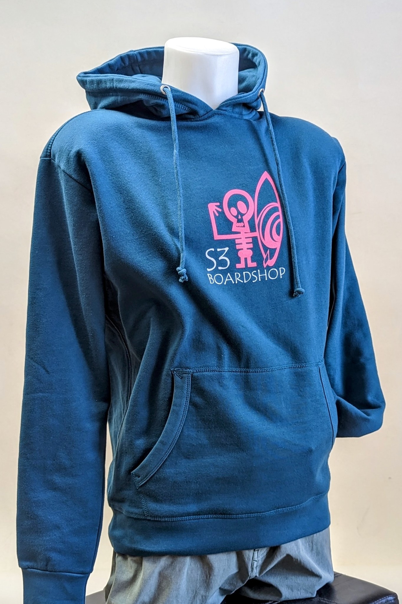 S3 S3 SKULL SURFER HOOD BLUE