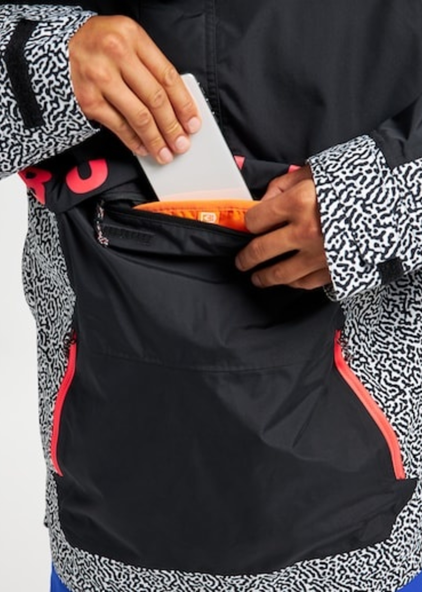 BURTON BURTON M FROSTNER ANORAK PRINT