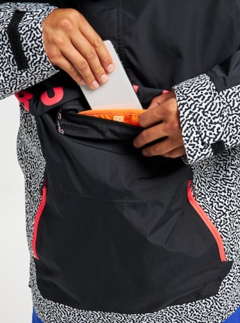 BURTON M FROSTNER ANORAK PRINT