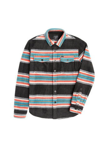 DARK SEAS ZULU FLEECE SHIRT BLK