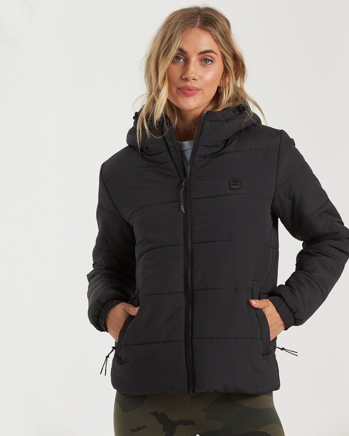 BILLABONG TRANSPORT JACKET BLK