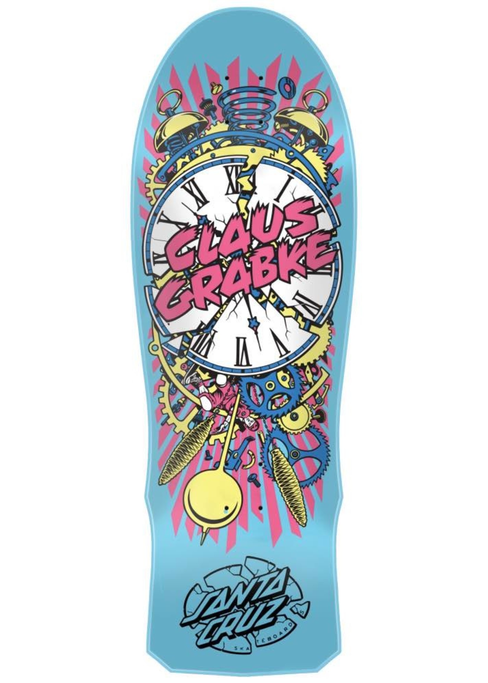 SANTA CRUZ SANTA CRUZ GRABKE CLOCK 10''