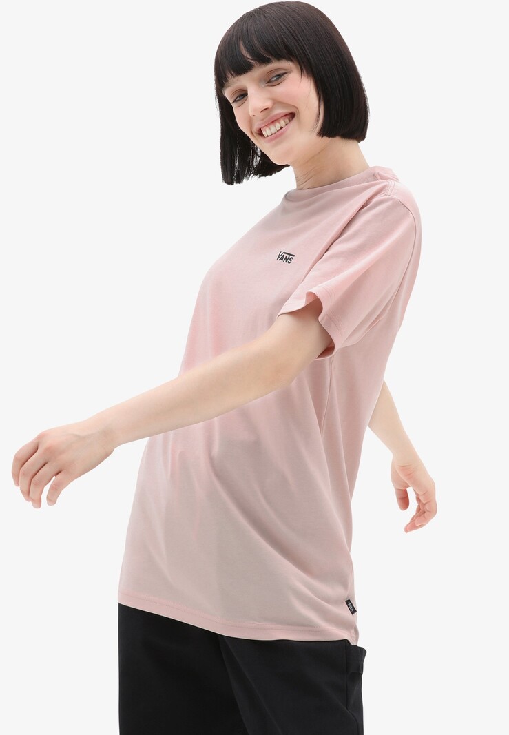 VANS VANS LEFT CHEST LOGO ROSE
