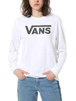 VANS W FLYING V LS WHT
