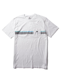VISSLA VISSLA WOODSIDE SS TEE WHT